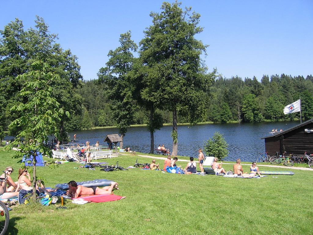 Ferienwohnung Brunner - Haus Am See Nagel Eksteriør bilde